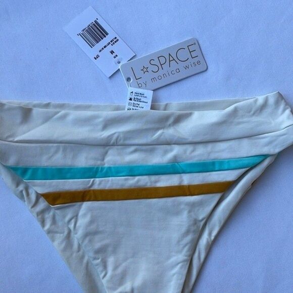 L*Space Womens Size Medium Wilson Bitsy Bikini Bottom - Picture 5 of 12